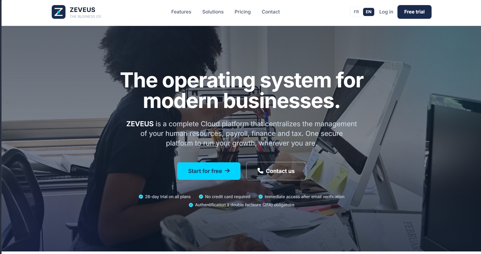 ZEVEUS — Multi-tenant SaaS ERP for businesses in the WAEMU region